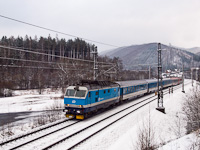 An unidentified ČD 150  seen between Hoštejn and Tatenice