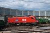 Az ÖBB / Rail Cargo Hungaria 1116 014-2 Füsti MVP - Magyar Vasúttörténeti Park állomáson