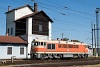A ČSD T678 0012 <q>Pomeranč</q> Bratislava Vychod-on a vízház előtt