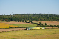 A GYSEV 1446 517 Eplény és Zirc között