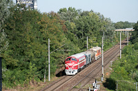 A MÁV M61 001 Bratislava Nové Mesto és Bratislava-Petržalka között