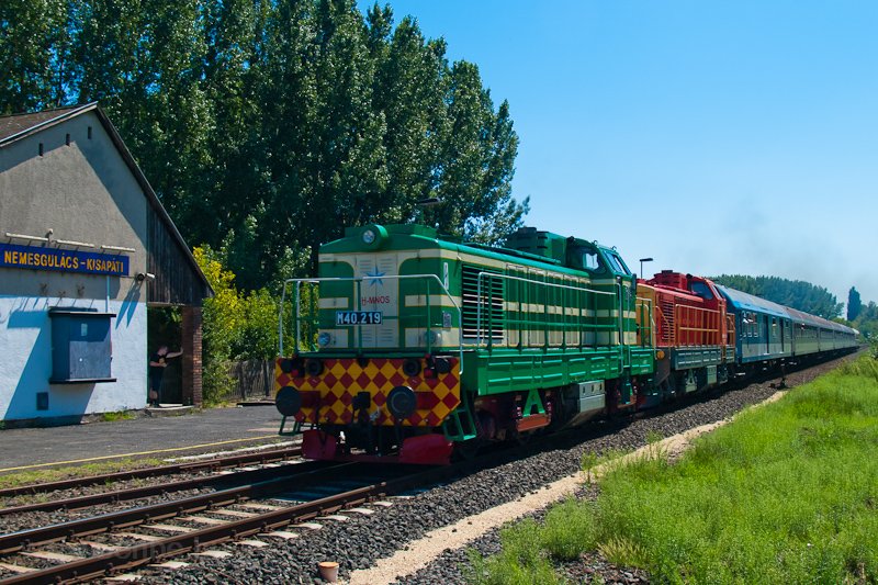 A MV-Nosztalgia kft. M40 219 Nemesgulcs-Kisapti megllhelyen fot