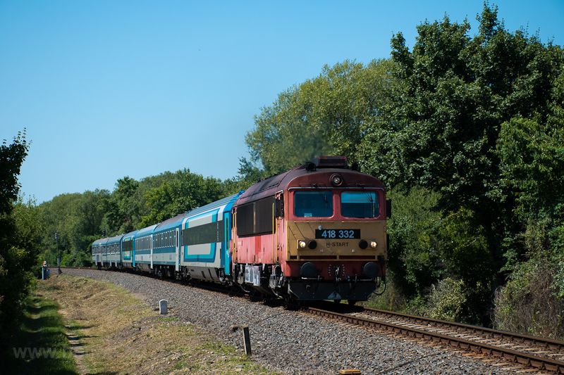 A MV-START 418 332 Znkafrdő s Balatonakali-Drgicse kztt fot