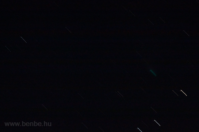 My best photo of the comet  picture