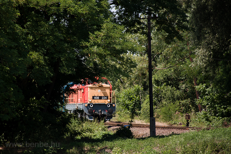 A MÁV Zrt. 408 224 Kisbárap fotó
