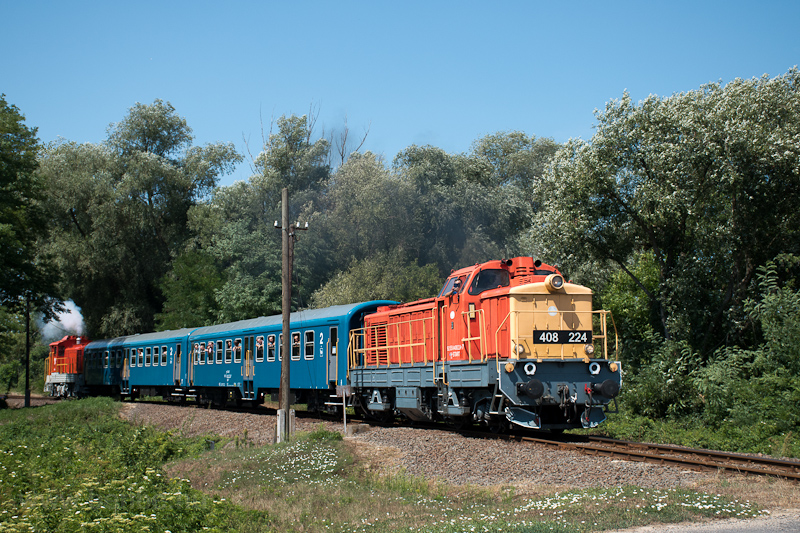 A MÁV Zrt. 408 224 Kisbárap fotó