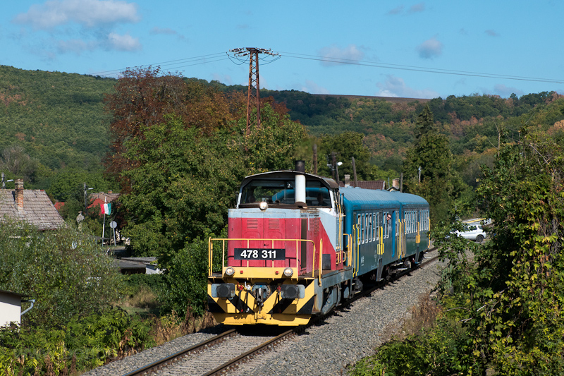 A MÁV Zrt. 478 311 Magyarkú fotó