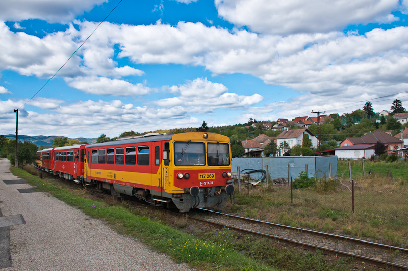 A MÁV Zrt. 117 269 Nógrád é fotó