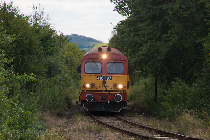 A MÁV Zrt. 418 197 Nógrád é fotó