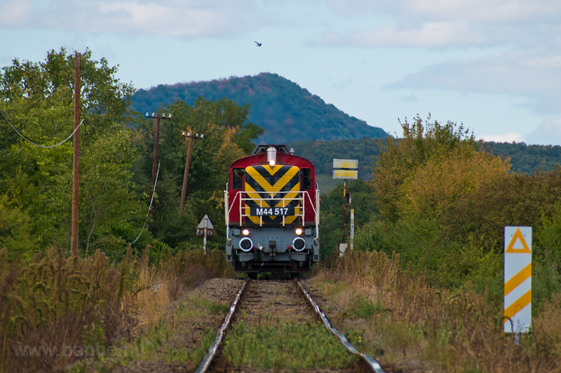 A MÁV-HÉV M44 517 Diósjen
