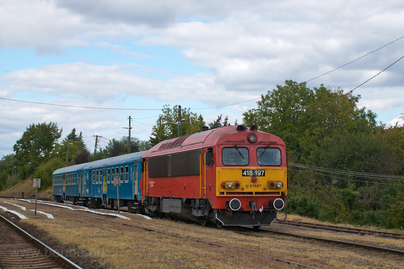 A MÁV Zrt. 418 197 Diósjen& fotó