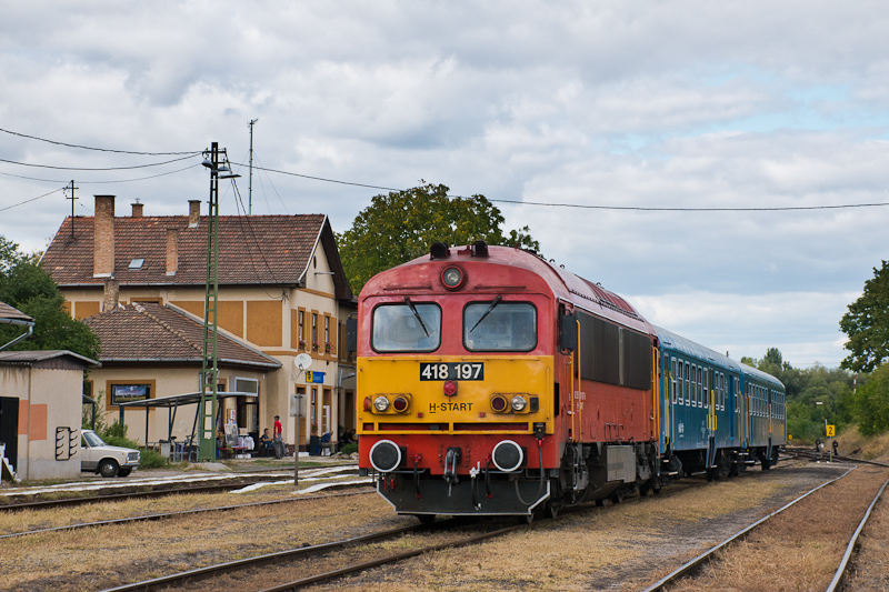 A MÁV Zrt. 418 197 Diósjen& fotó