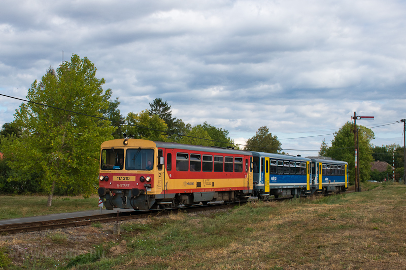 A MÁV Zrt. 117 310 Nógrád m fotó