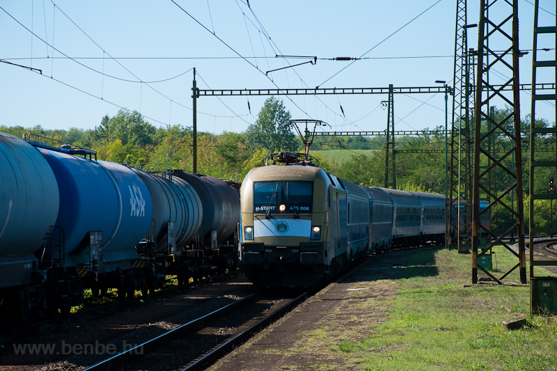 kép A MÁV-START 470 006 Mende állomáson fotó