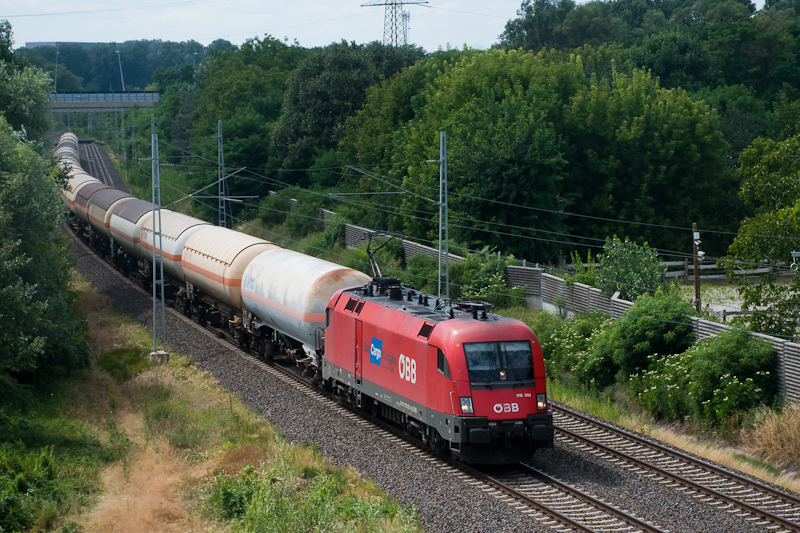 kép A Rail Cargo Hungária (RCH) 1116 003 Rákoscsaba és Pécel között fotó