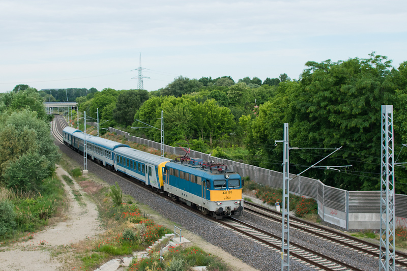 kép A MÁV-START 431 165 Rákoscsaba és Pécel között fotó