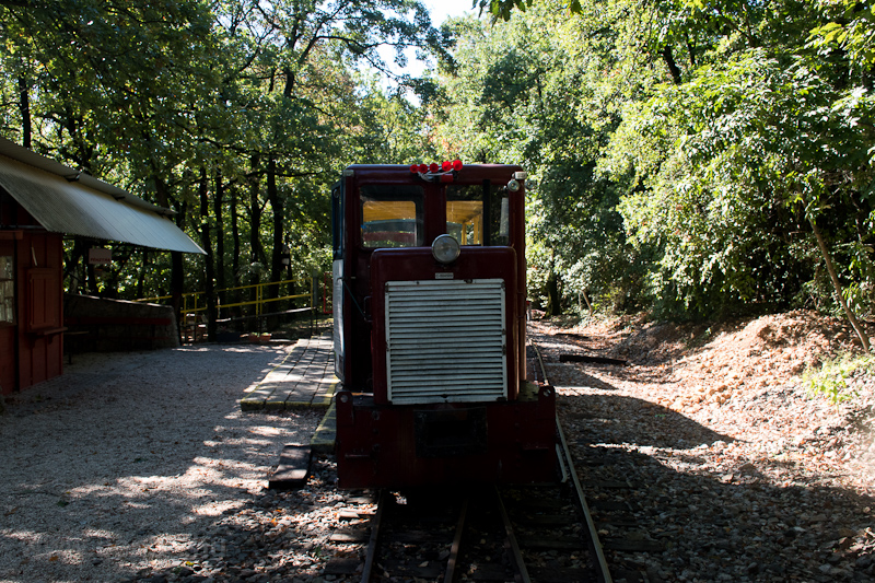 kép A Pécsi Kisvasút Vidámpark megállója fotó