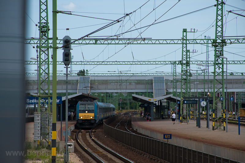 A MÁV-START 480 023 TRAXX Székesfehérvár állomáson fotó
