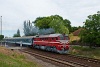 A MÁV-START M62 127 Lőrinci megállóhelyen