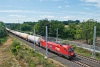 A Rail Cargo Hungária (RCH) 1116 003 Rákoscsaba és Pécel között egy földgázt szállító tartályvonattal