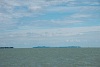A Tihanyi-sziget (fata morgana légkör-optikai csalódás a Balatonon)