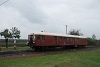 A MÁV-Rail Tours ABbmot 610 Kákics megállóhelyen