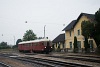A MÁV-Rail Tours ABbmot 610 Sellye állomáson a Pécsi Retróhétvégén