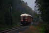 A MÁV-Rail Tours ABbmot 610 Sellye állomáson a Pécsi Retróhétvégén