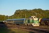 A MÁV-Rail Tours M43 1001 Villány állomáson, a Pécsi Retróhétvége vasárnapján