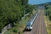 A MÁV-START 415 079 pályaszámú kék Stadler FLIRT motorvonata Pécel és Rákoscsaba között