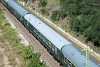 A MÁV-Rail Tours M61 001 Tárnok és Érd alsó között a Saxonia nemzetközi gyorsvonattal