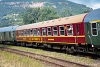 Bautzeni MITROPA étkezőkocsi a Saxonia gyorsvonattal a 2024-es balatoni Retró Hétvégén