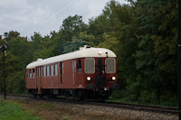 A MÁV-Rail Tours ABbmot 610 Sumony és Okorág-Kárászpuszta között