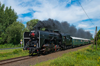 A MÁV-Rail Tours 424 247 Raposka és Balatonederics között