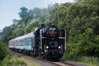 A MÁV-Rail Tours 424 247 Nemesgulács-Kisapáti és Badacsonytördemic-Szigliget között