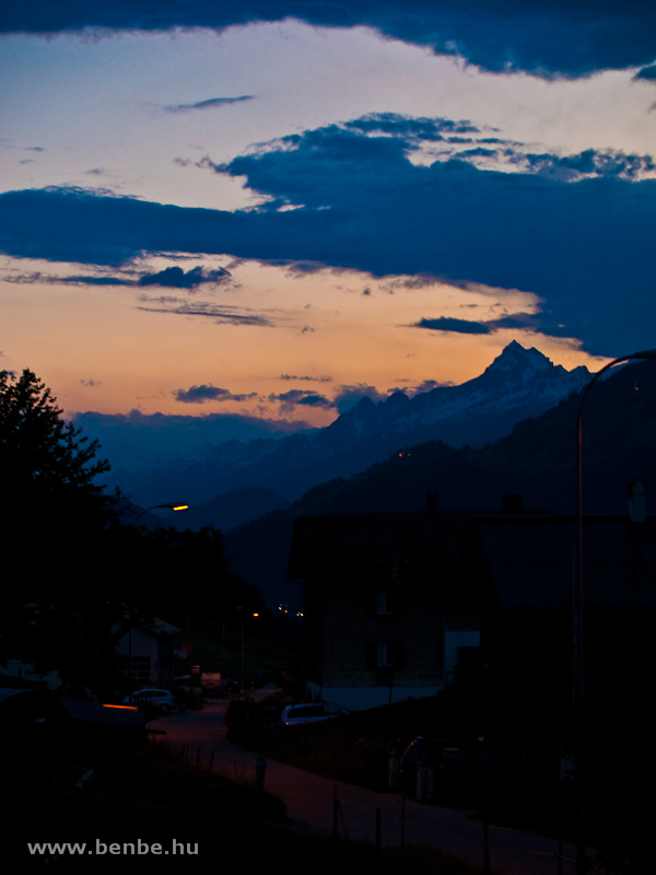 The view from our accomodation at Valendas photo