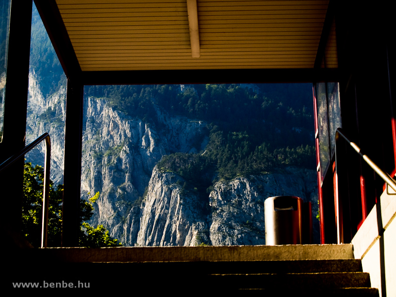 The view from the subway at Felsberg station photo