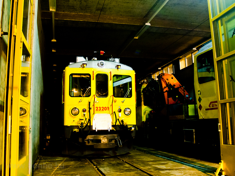 The Rhtische Bahn Xe 4/4 232 01 seen at Poschiavo photo