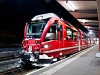A Rhätische Bahn ABe 8/12 3510 Tirano állomáson