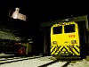 A Rhätische Bahn Xmf 4/4 9919 Poschiavo állomáson