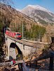 [GIGAPAN] A Ge 4/4<sup>III</sup> 642 <q>RhB-Team</q> reklámmozdony a Muot és Preda közötti Albula-IV viadukton