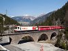 The Ge 4/4<sup>III</sup> 641 on the Albula-I viadukt between Muot and Preda