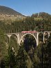 An Allegra multiple unit on the Wiesener-Viadukt