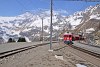 Az ABe 4/4<sup>III</sup> 54 s 52 a Bernina-Express panormavonattal Alp Grm llomson