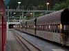 Vereina-bzisalagutas autszllt vonat Sagliains llomson az Engadinban