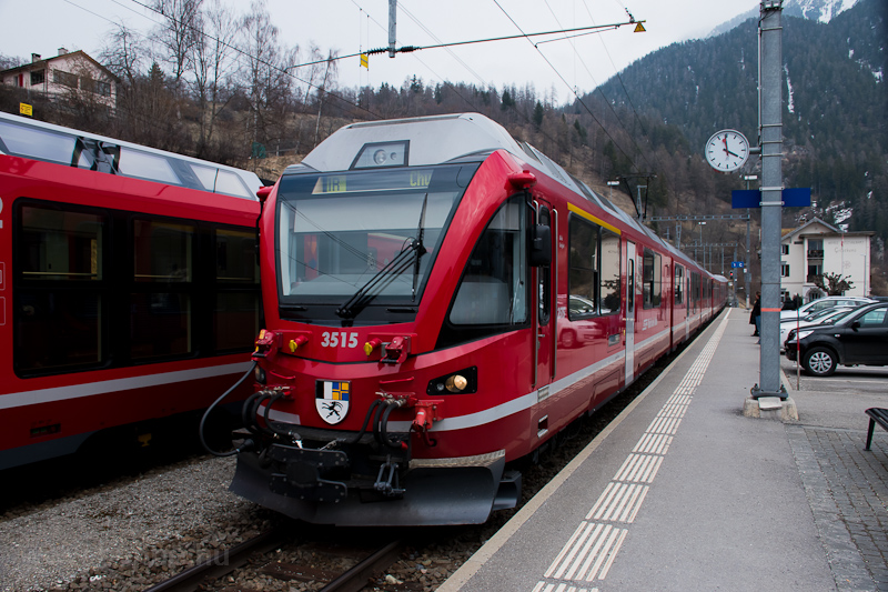 A Rhtische Bahn ABe 8/12 3515 Filisur llomson fot