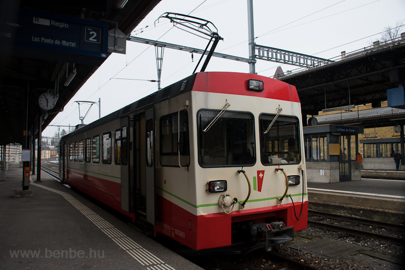 Egy ismeretlen Transports Rgionaux Neuchtelois / transN  BDe 4/4  La Chaux-de-Fonds llomson fot