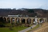 The THURBO RABe 526 735-6 seen between Buckten and Rmlingen on the Rmlinger-Viadukt