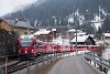 The Rhtische Bahn ABe 8/12 3502 seen at Langwies station