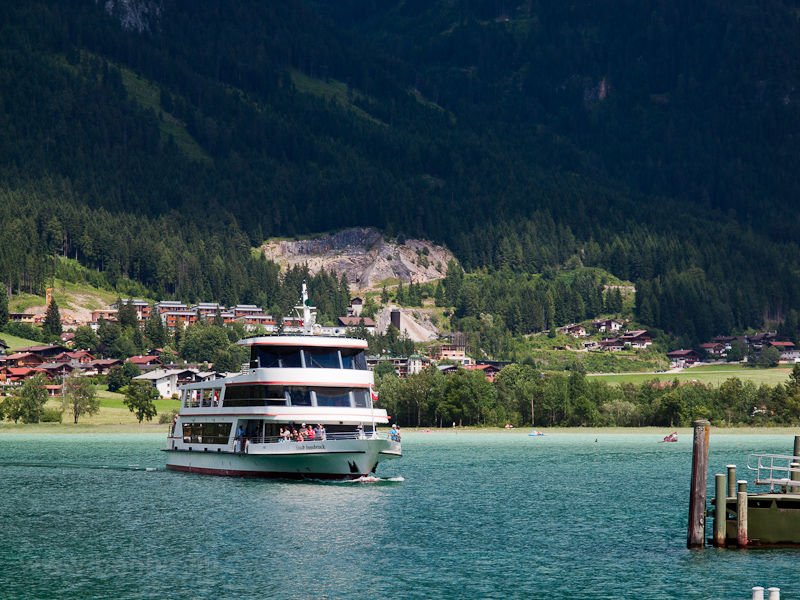A boat on Achensee photo
